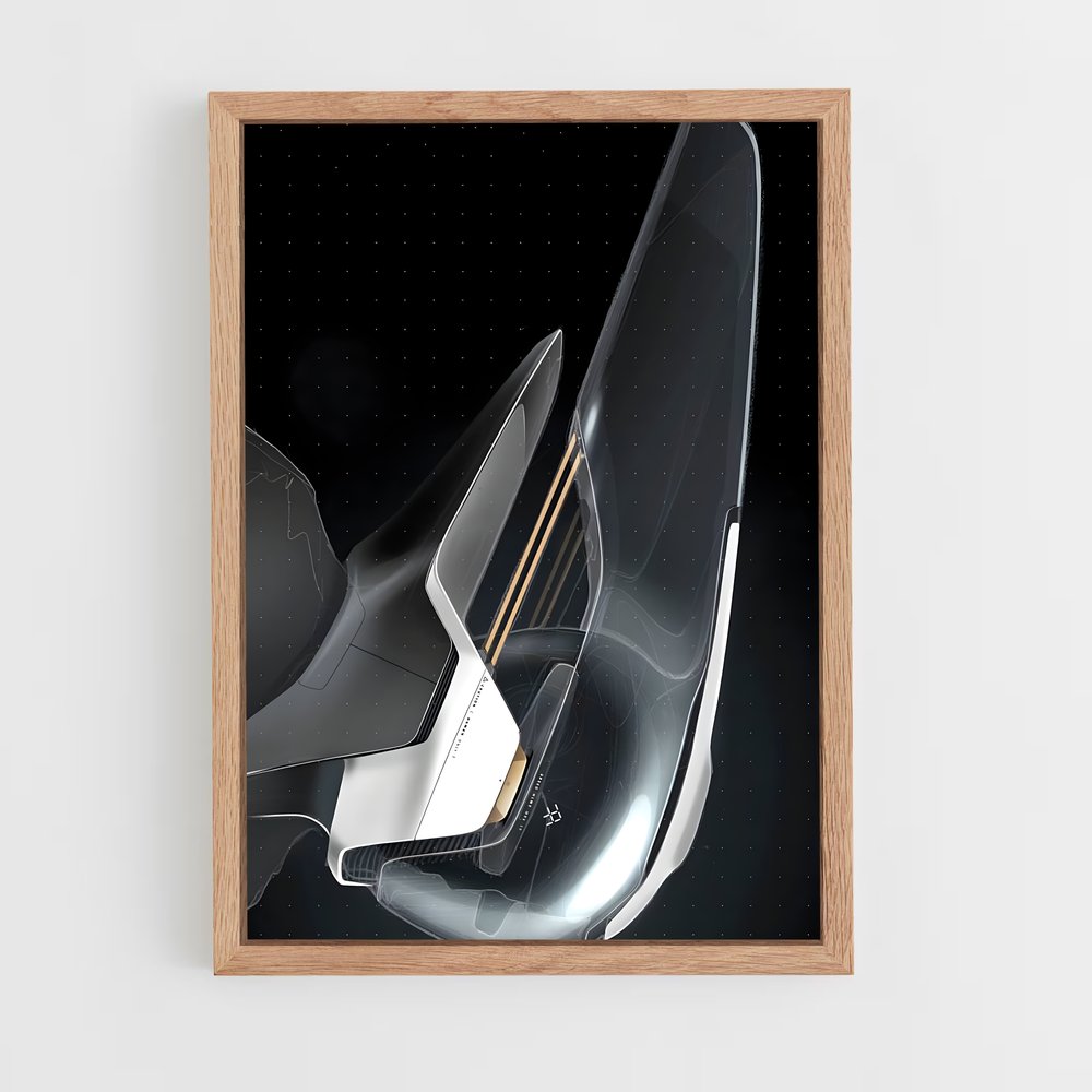 Poster Futuriste 2025 – affiche Faraday Future (vue 4)